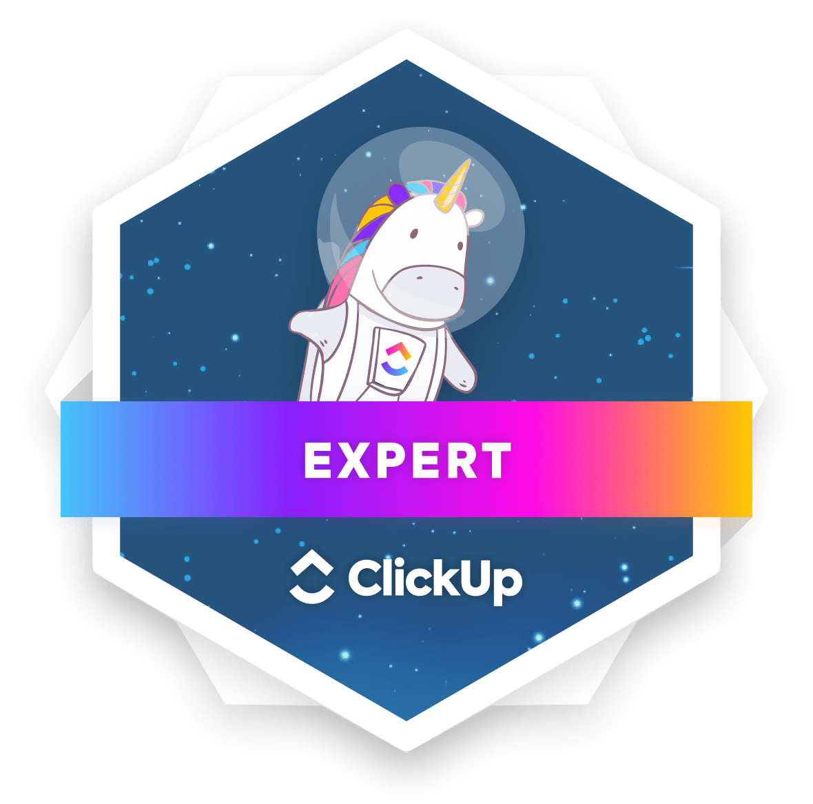 ClickUp Expert badge